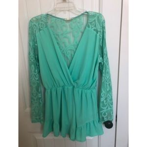 Green romper